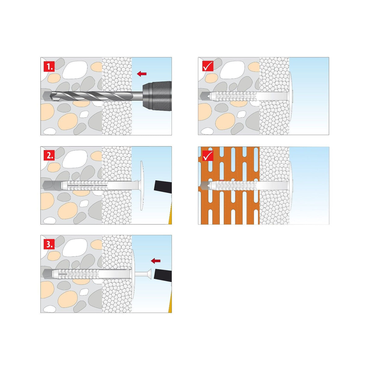 TOX Dämmstoffdübel Husky für WDV Befestigungen bis 180mm