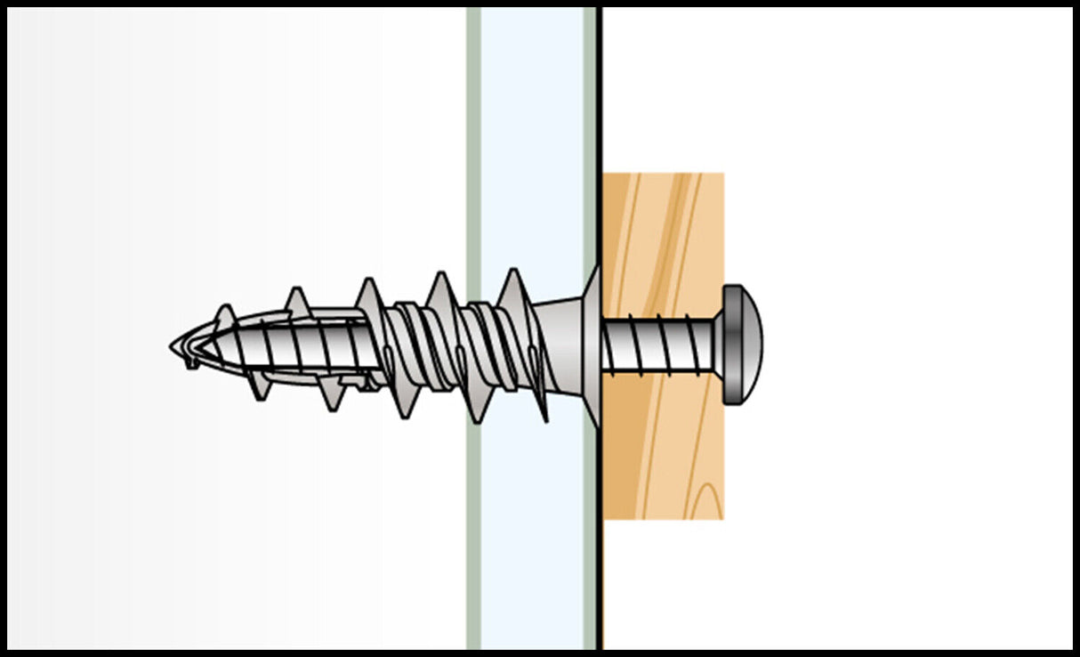 CELO GKDZ Metall Gipskartondübel Hohlraumdübel Hohlwanddübel Rigips o. vorbohren