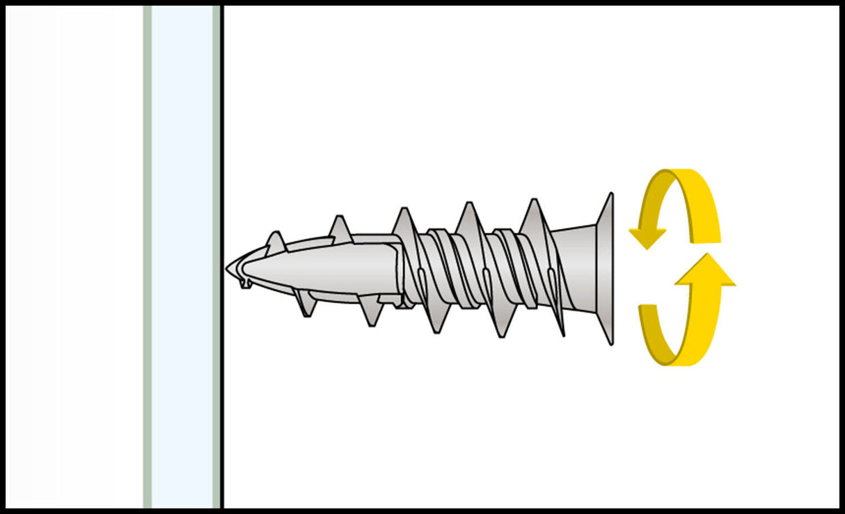 CELO GKDZ Metall Gipskartondübel Hohlraumdübel Hohlwanddübel Rigips o. vorbohren