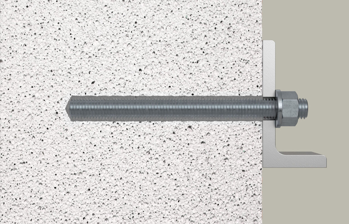 Fischer Ankerstange FIS A Stahl verzinkt Güte 5.8 Ankerdübel Gewindestange