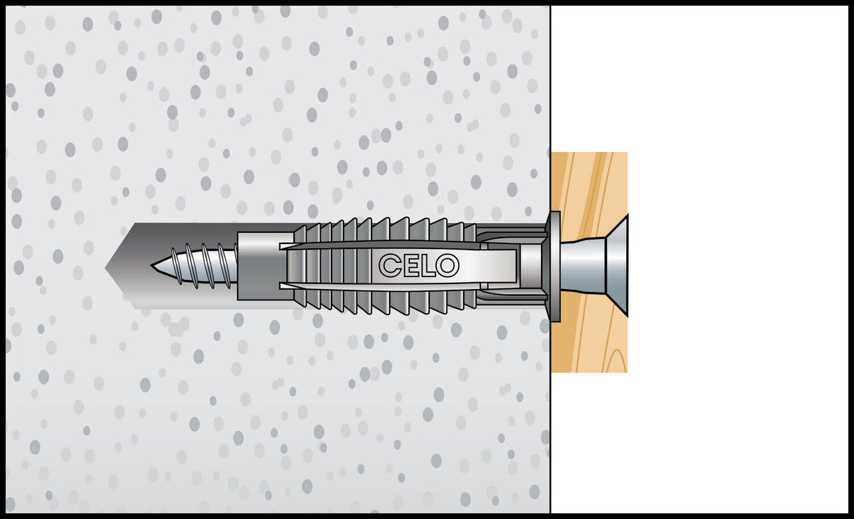 CELO Allzweckdübel FX Universaldübel Dübel Rippendübel Halogenfrei