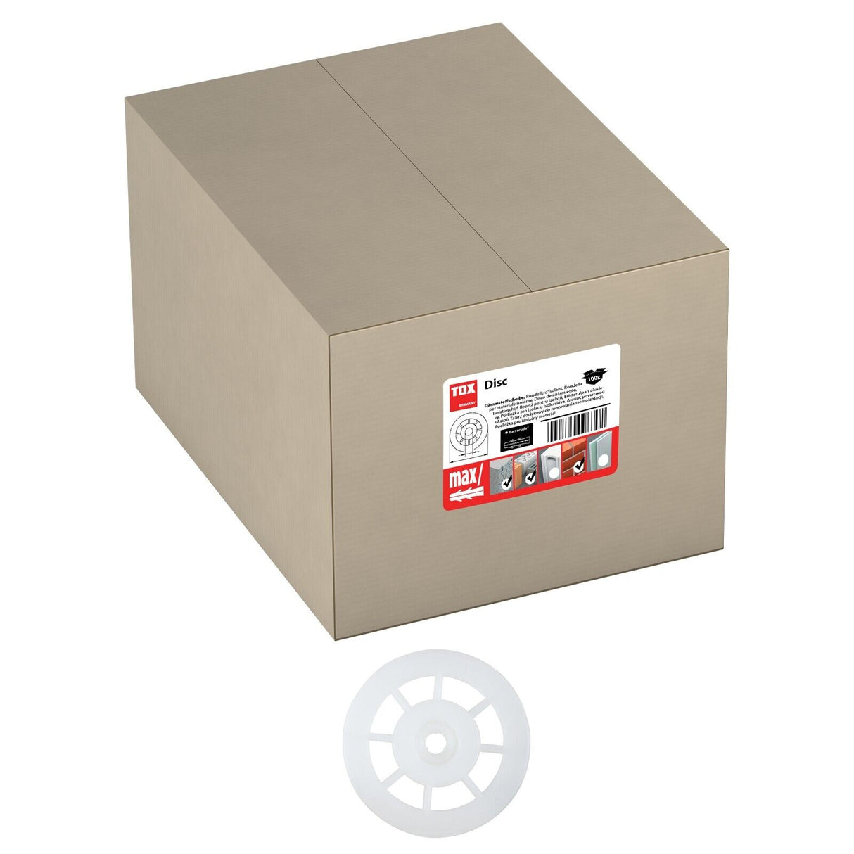 TOX Dämmstoffscheibe Disc 36mm 60mm 75mm