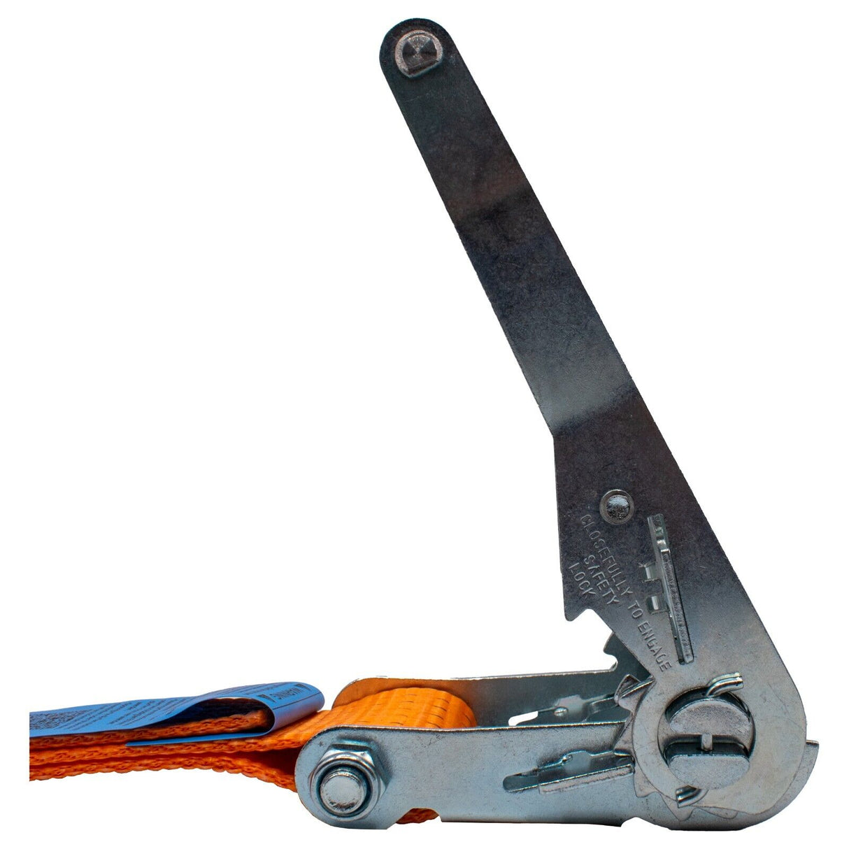 EQT 2 Stück 5000kg 6m Spanngurte mit Ratsche und Haken zweiteilig