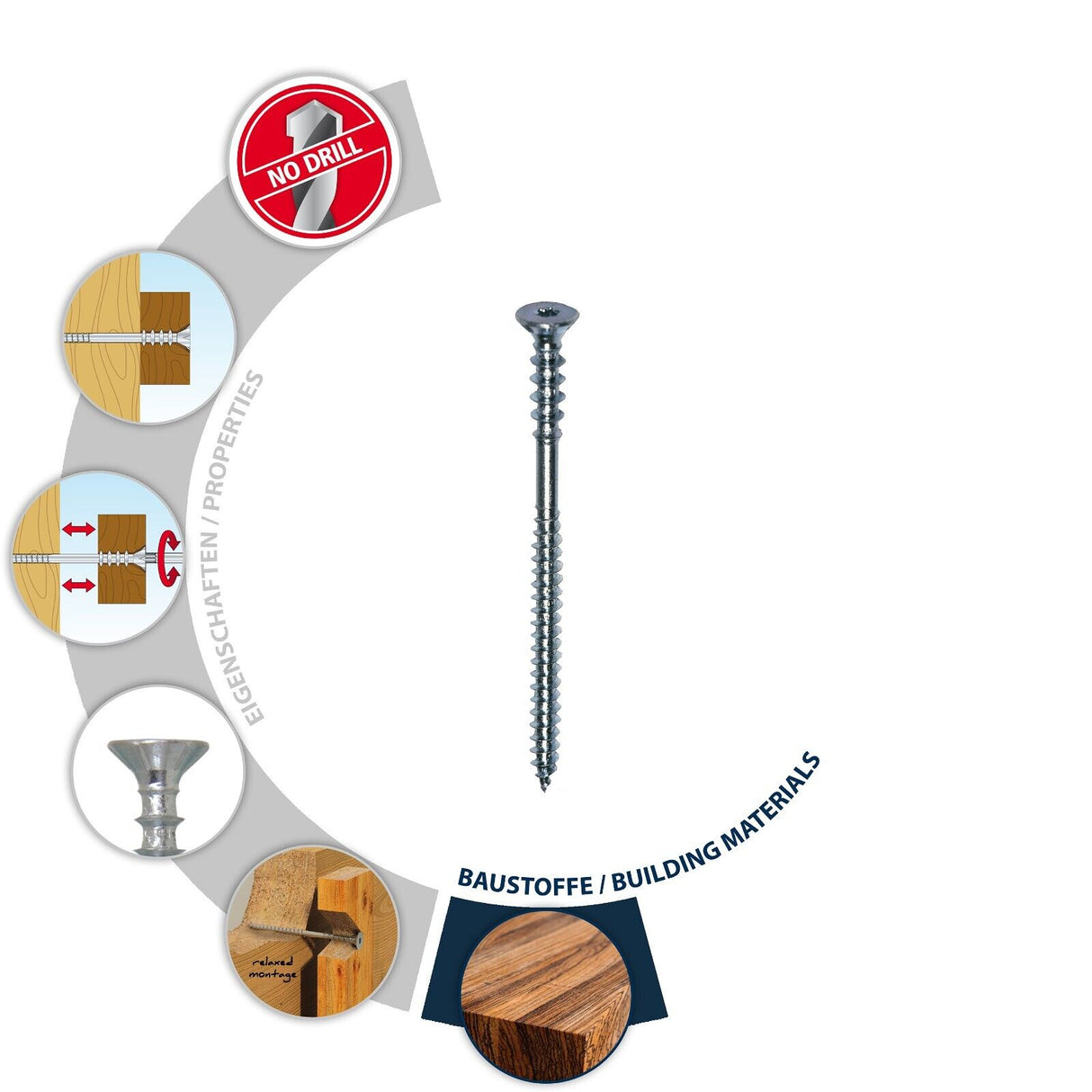 TOX Distanzschraube Distance Justierschraube