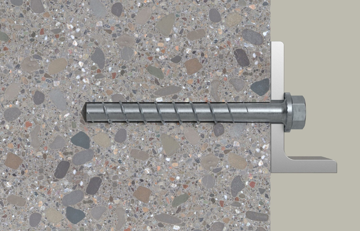 Fischer Betonschraube UltraCut FBS II US mit SW/TX Sechskantkopf