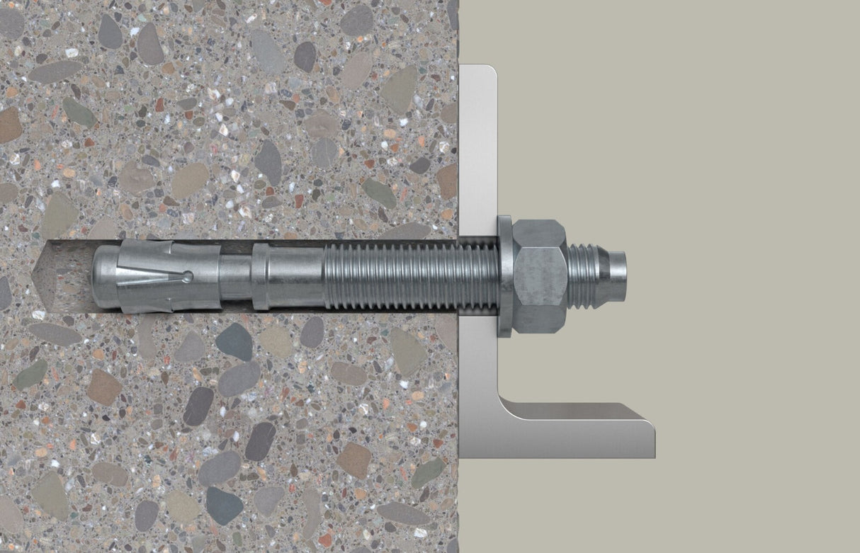 FISCHER Bolzenanker FBN II R Edelstahl Schwerlastdübel Schwerlastanker Option 7