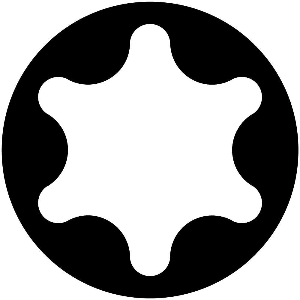 Mungo MRS-H Fensterrahmenschraube mit Zylinderkopf TX-Antrieb 7,5x40-320mm