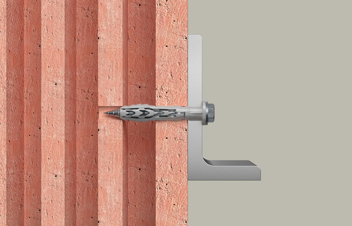 Fischer Langschaftdübel SXR FUS R mit A4 Edelstahl TX Sechskantschraube