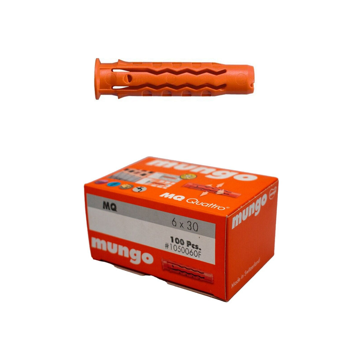 Mungo MQ Quattro Universal Allzweck- Dübel 5x25 bis 14x70