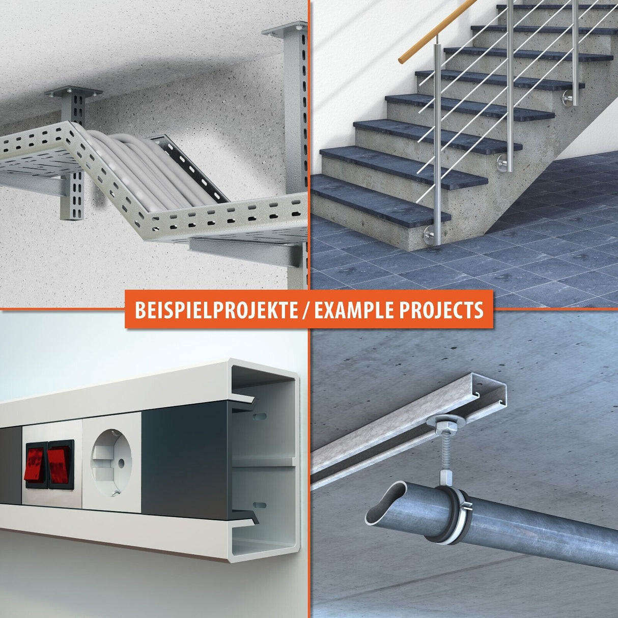 TOX Sumo Max 1 IM 6x35 Betonschraube mit Innengewinde Stahl verzinkt 50 Stk.
