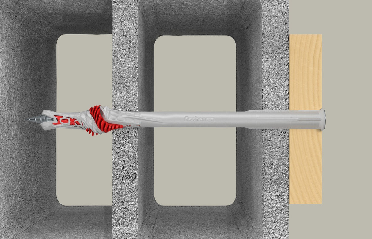Fischer Langschaftdübel DuoXpand Senkkopf
