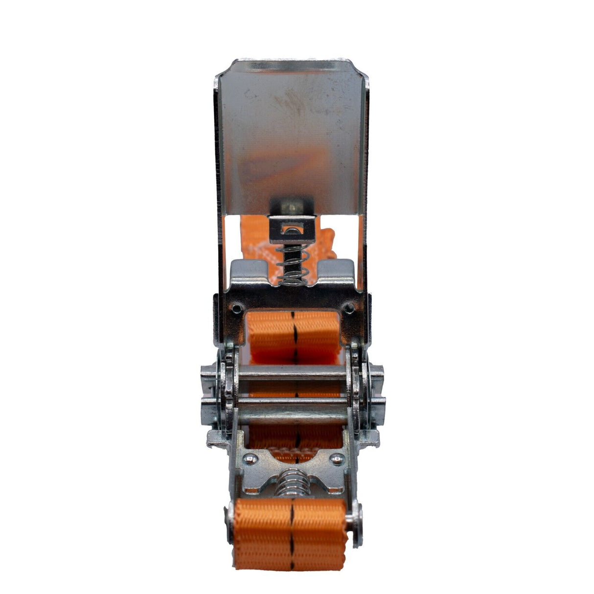 EQT 10 Stück 800kg 4m Spanngurte mit Ratsche und Haken zweiteilig