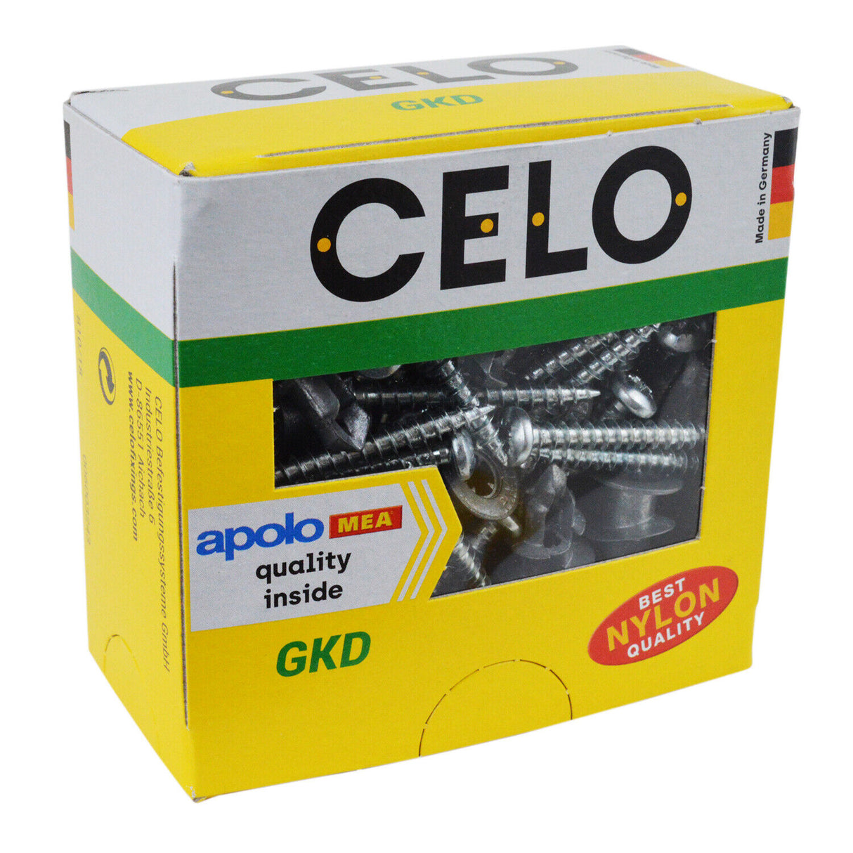 CELO GKDZ Metall Gipskartondübel Hohlraumdübel Hohlwanddübel Rigips o. vorbohren