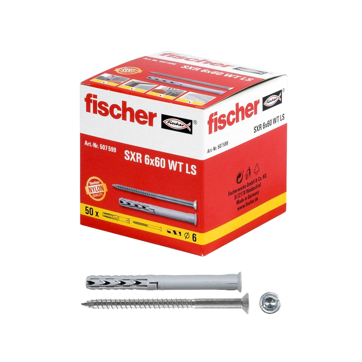Fischer SXR WT LS Langschaftdübel Fassadendübel Langdübel