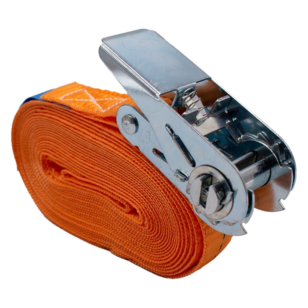 EQT 10 Stück 800kg 6m Spanngurte mit Ratsche einteilig