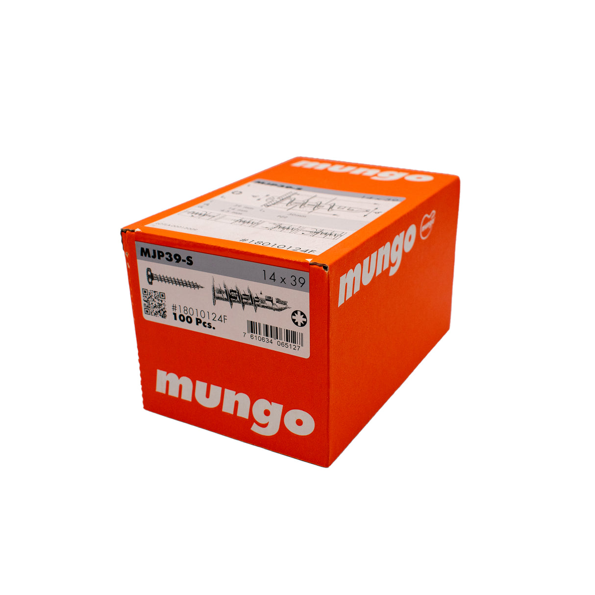 Mungo Gipskartondübel MJP39-S KT 100 Stück 14x39 für Einfach- & Doppelgipskarton