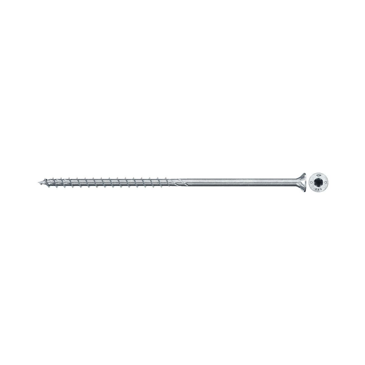 Fischer PowerFast FPF II CTP BC 8x80 - 10x400 Holzbauschraube mit Senkkopf TX
