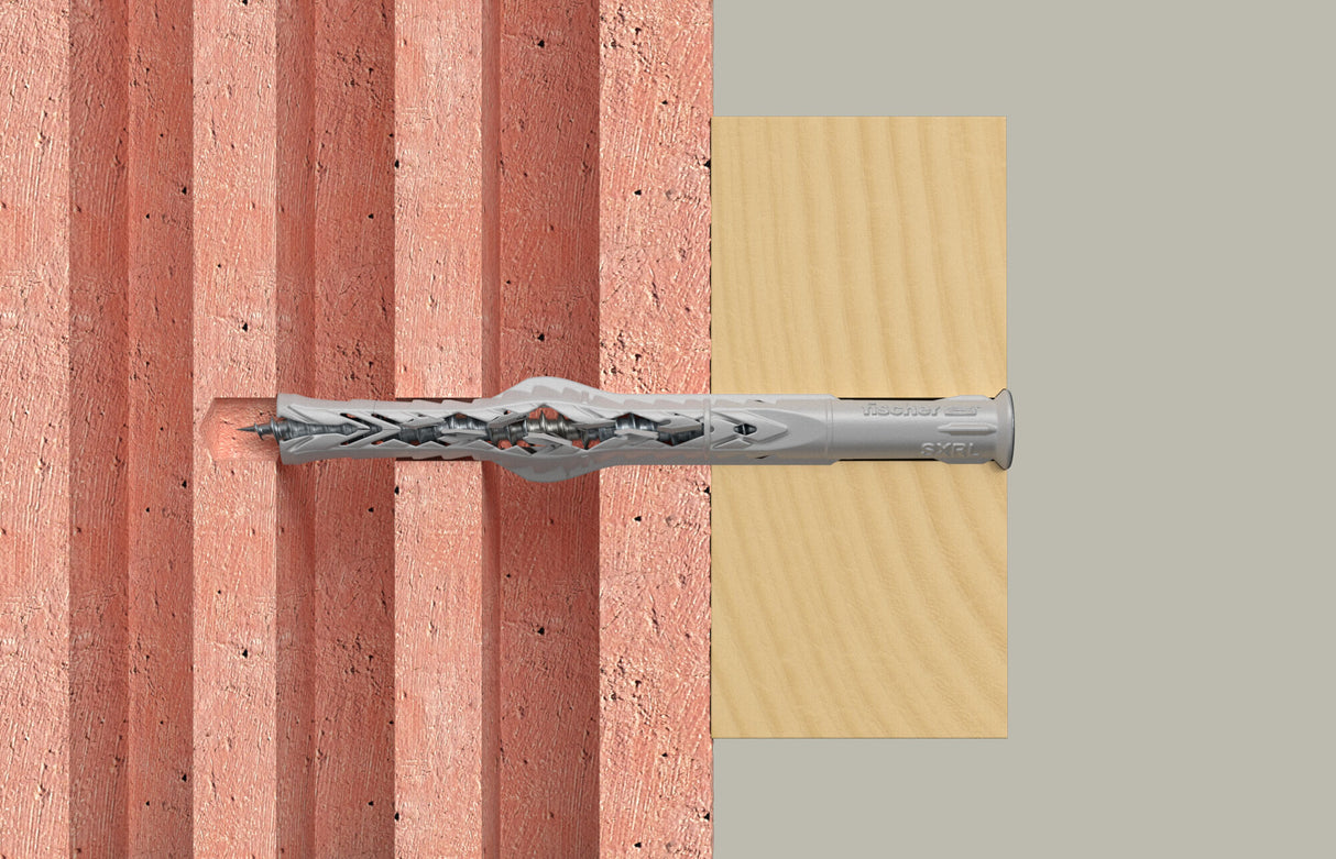 Fischer Langschaftdübel SXRL-T Rahmendübel Fensterrahmendübel Senkkopfschraube