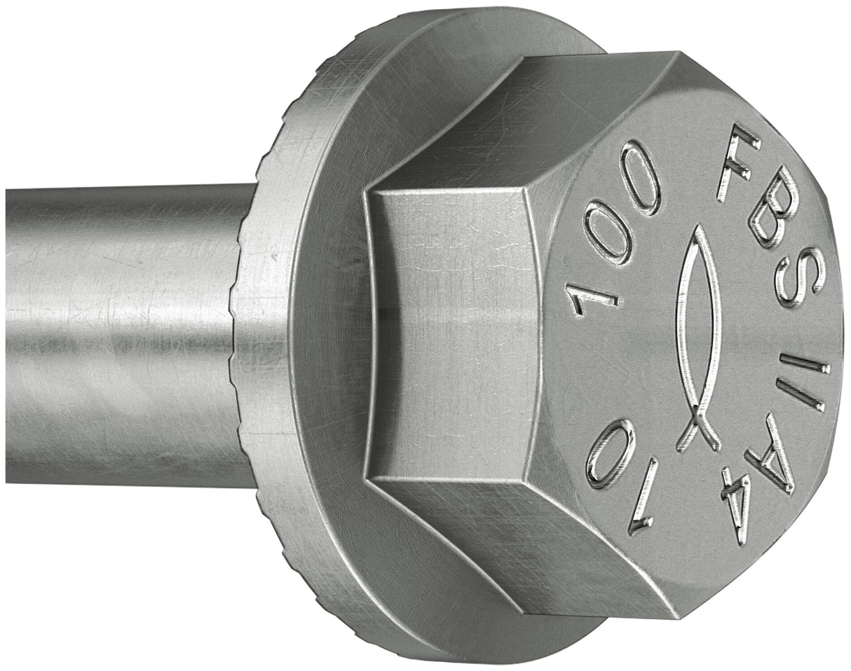 Fischer Betonschraube UltraCut FBS II US R mit SW/TX Sechskantkopf Edelstahl V4A