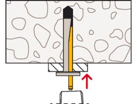 Fischer FDZ II 6/5 & 6/35 Deckennägel Stahl galvanisch verzinkt