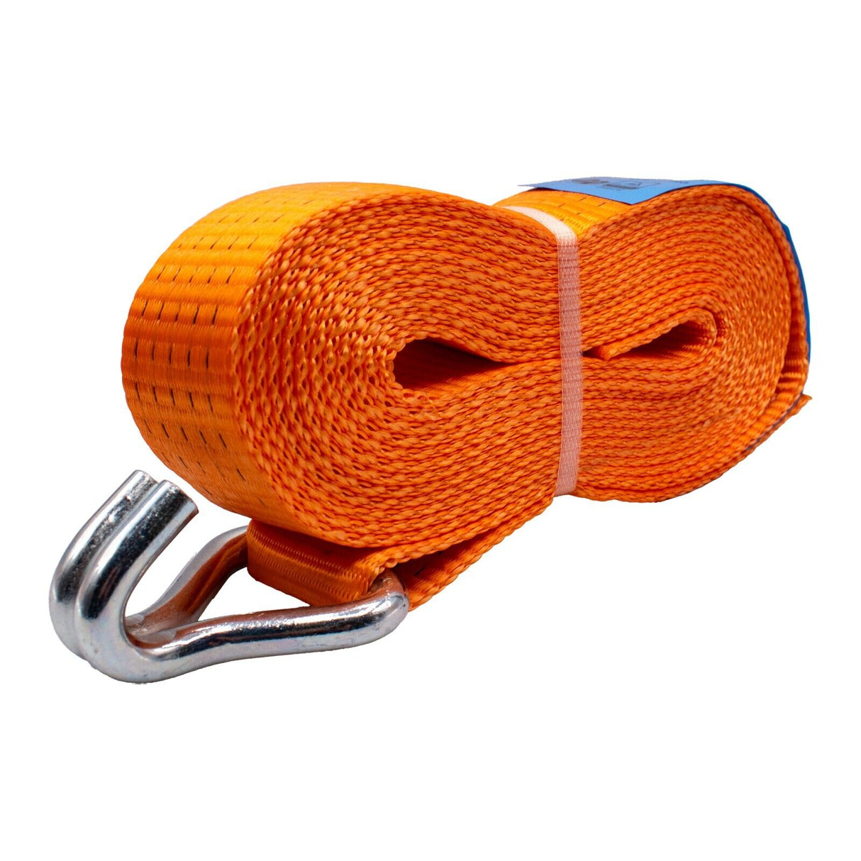 EQT 4 Stück 5000kg 6m Spanngurte mit Ratsche und Haken zweiteilig DIN EN 12195-2