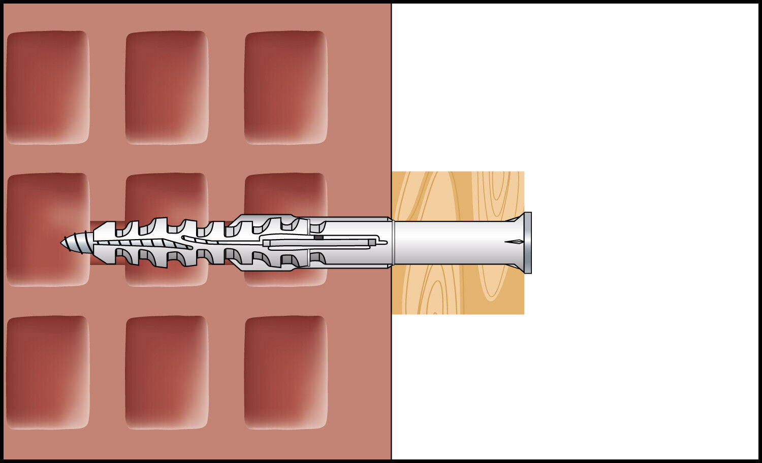 CELO Multifunktionsrahmendübel MFR SB TX Langschaftdübel Fassadendübel