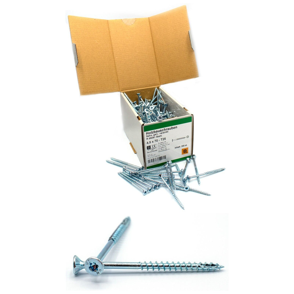 Reyher Holzbauschrauben Senkkopf gal. verzinkt mit TX-Antrieb