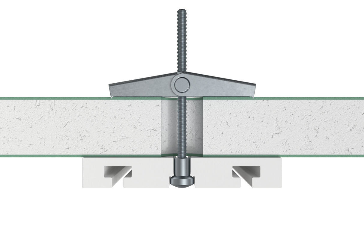 Fischer Federklappdübel KD für Hohlraumbefestigungen mit- und ohne Rundhaken