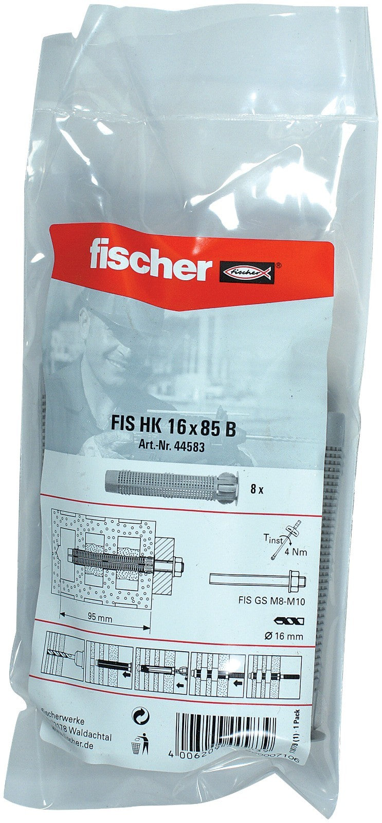 Fischer Injektions-Ankerhülse FIS H K Siebhülse