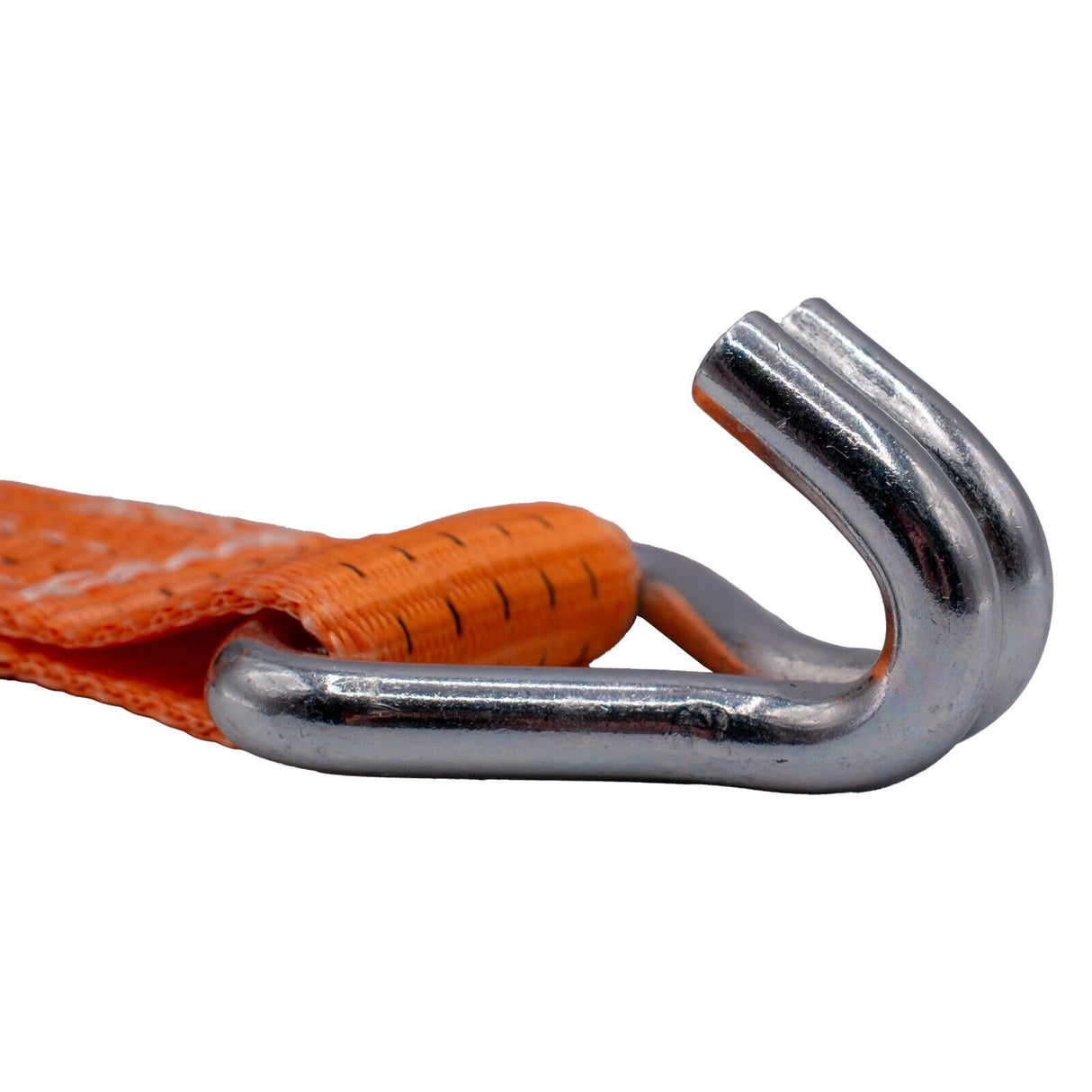 EQT 2 Stück 5000kg 6m Spanngurte mit Ratsche und Haken zweiteilig