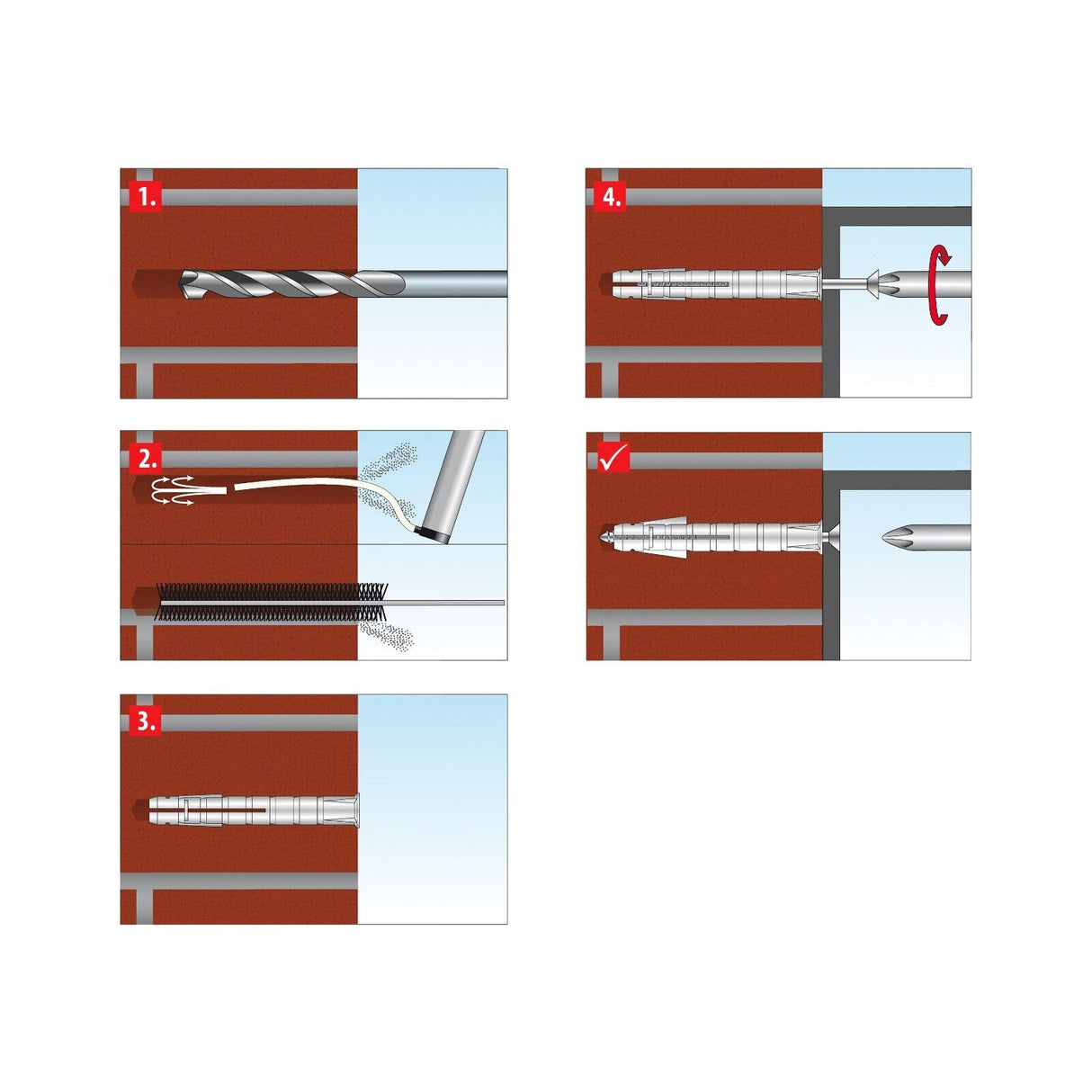 TOX Allzweck-Spreizdübel Altbaujoker 8x90 & 10x90 für poröse Baustoffe