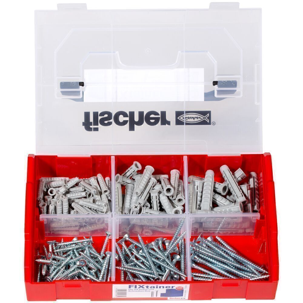 Fischer FIXtainer Sortimentsboxen Dübel & Schrauben DuoPower Sortimo L-BOXX
