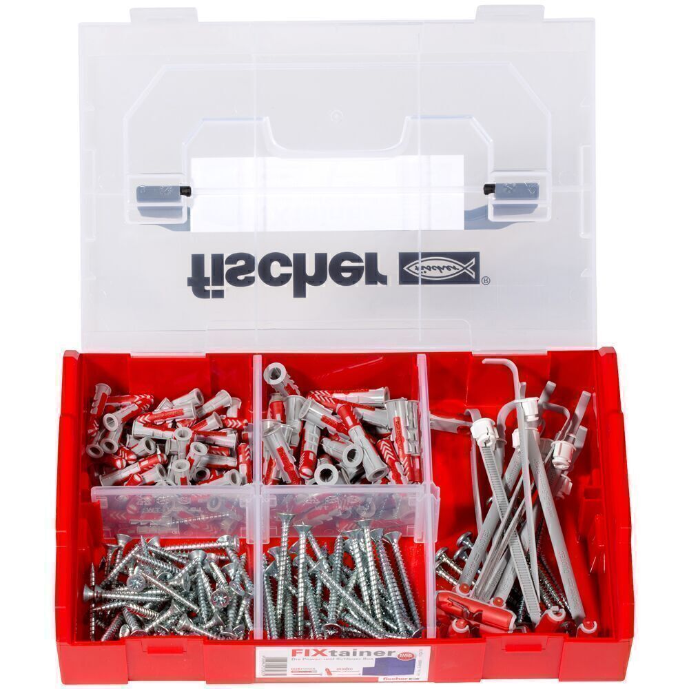 Fischer FIXtainer Sortimentsboxen Dübel & Schrauben DuoPower Sortimo L-BOXX