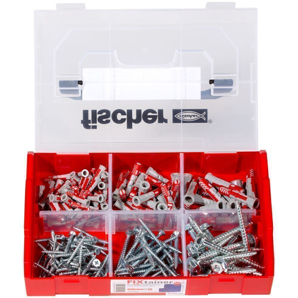 Fischer FIXtainer Sortimentsboxen Dübel & Schrauben DuoPower Sortimo L-BOXX