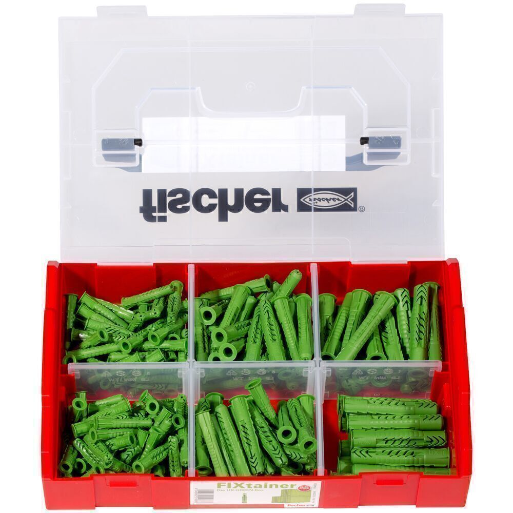 Fischer FIXtainer Sortimentsboxen Dübel & Schrauben DuoPower Sortimo L-BOXX