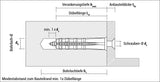 CELO Porenbetondübel GB für Gasbeton und Porenbeton