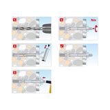 TOX S-Fix Pro 1 A4 Edelstahl Bolzenanker Schwerlastdübel Option 1