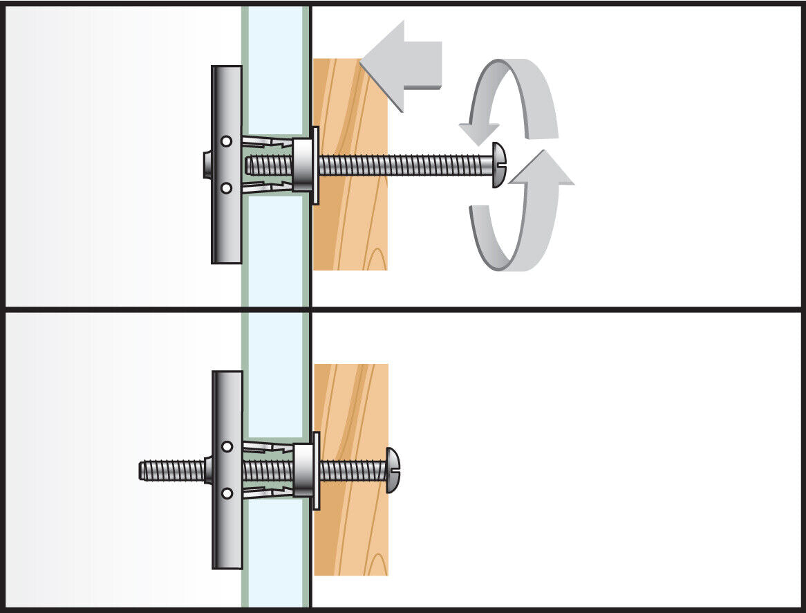 CELO Universal- Hohlraumdübel Rigipsdübel Gipskartondübel Klappdübel BT PLUS LO