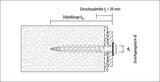 CELO Isolierplattenschraubdübel IPSD 80 WDVS Befestigung Dämmstoffdübel