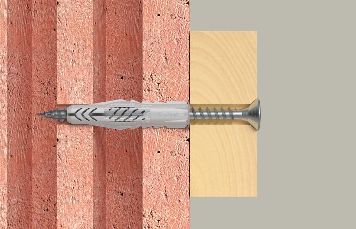 Fischer Universaldübel UX 8 x 50R im Eimer 1000 Stück