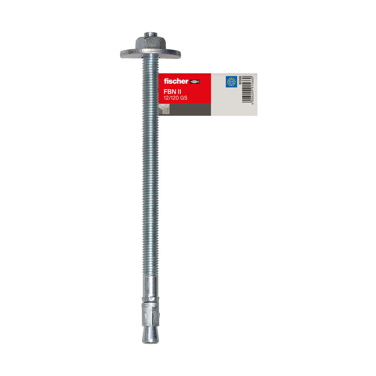 Fischer FBN II GS Bolzenanker mit großer Scheibe verzinkt