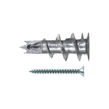 Fischer Gipskartondübel Metall Hohlraumdübel GKM S 12 mit Schraube Rigipsdübel