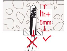 Fischer FDZ II 6/5 & 6/35 Deckennägel Stahl galvanisch verzinkt