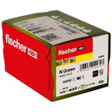 Fischer Nageldübel N-Green mit Senkkopf, verzinkt, Schlagdübel, Nagelanker