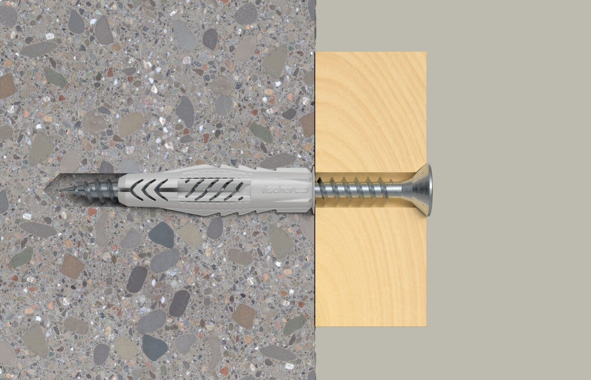 Fischer Universaldübel UX 8 x 50R im Eimer 1000 Stück